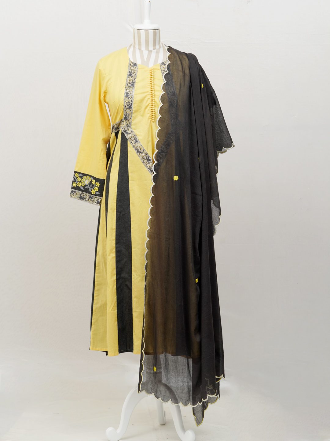 Semi Anarkali - Salwar Set